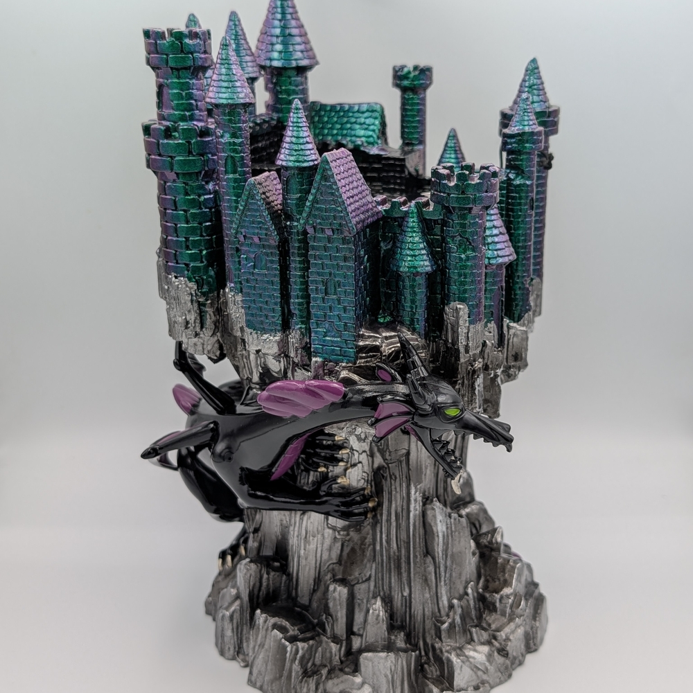 Bath & Body Works Maleficent Dragon Castle Disney Villains Candle Holder
